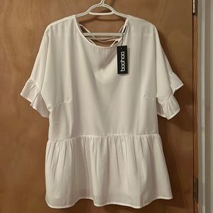 White Blouse (With Tag Still)